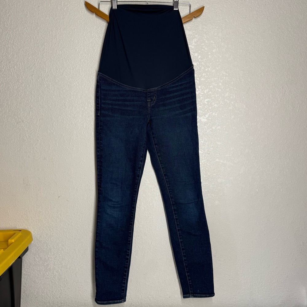 Madewell Maternity Skinny Dark wash Size 25